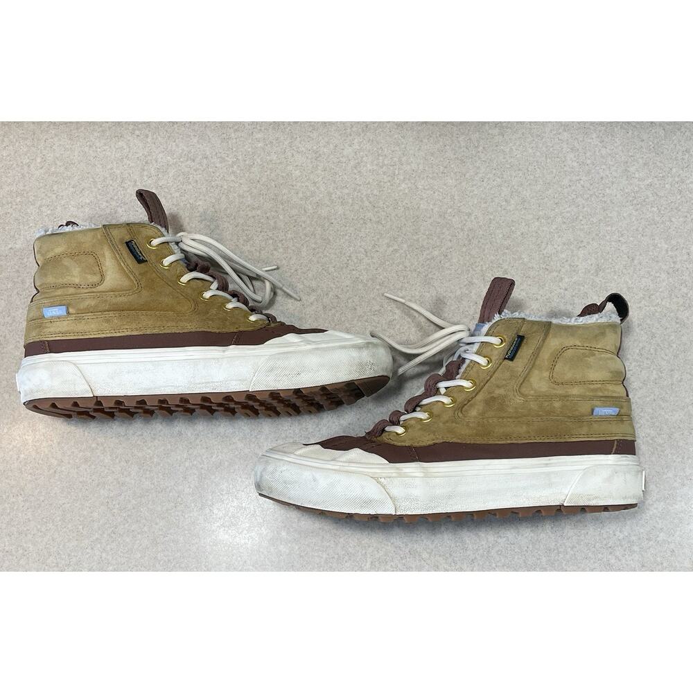 VANS Sk8-Hi Del Pato MTE-2 Utility/Duck Boots Men’s 7.5 -Women’s 9 Tan Suede - Picture 6 of 13